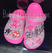 Load image into Gallery viewer, Custom Bling Rhinestone Adult Crocs
