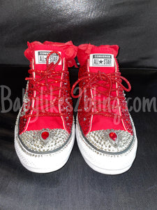 Custom Wedding Bling Athletic Sneaker