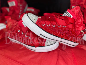 Custom Wedding Bling Athletic Sneaker