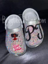 Load image into Gallery viewer, Custom Bling Rhinestone Children Crocs
