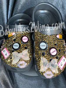 Custom Bling Rhinestone Adult Crocs