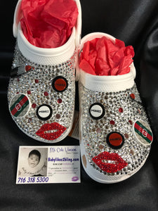 Custom Bling Rhinestone Adult Crocs