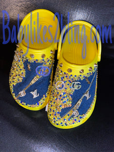 Custom Bling Rhinestone Adult Crocs