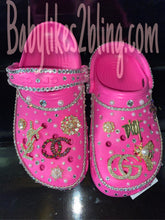 Load image into Gallery viewer, Custom Bling Rhinestone Adult Crocs
