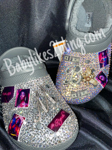 Custom Bling Rhinestone Adult Crocs