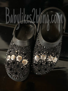 Custom Bling Rhinestone Adult Crocs