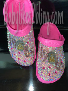 Custom Bling Rhinestone Adult Crocs