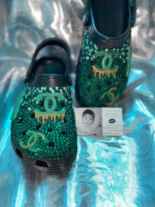 Custom Bling Rhinestone Adult Crocs