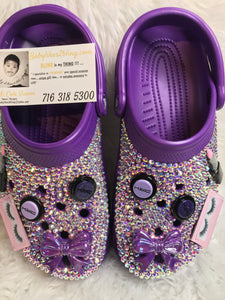 Custom Bling Rhinestone Adult Crocs