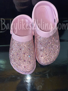 Custom Bling Rhinestone Adult Crocs