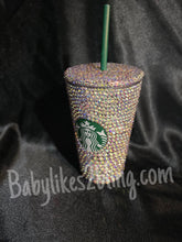 Load image into Gallery viewer, Custom Bling Starbucks Tumbler
