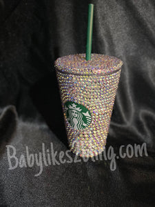 Custom Bling Starbucks Tumbler