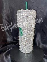 Load image into Gallery viewer, Custom Bling Starbucks Tumbler
