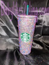 Load image into Gallery viewer, Custom Bling Starbucks Tumbler
