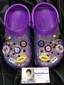 Custom Bling Rhinestone Adult Crocs