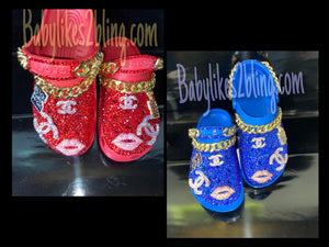 Custom Bling Rhinestone Adult Crocs