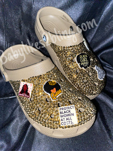 Custom Bling Rhinestone Adult Crocs