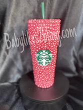 Load image into Gallery viewer, Custom Bling Starbucks Tumbler
