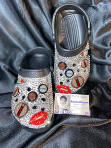 Custom Bling Rhinestone Adult Crocs