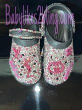 Load image into Gallery viewer, Custom Bling Rhinestone Adult Crocs
