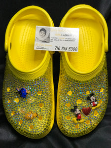 Custom Bling Rhinestone Adult Crocs