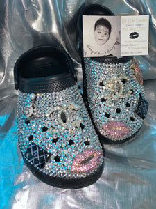 Custom Bling Rhinestone Adult Crocs