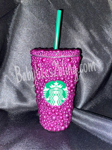 Custom Bling Starbucks Tumbler