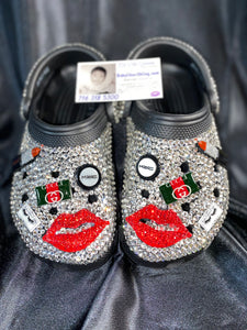 Custom Bling Rhinestone Adult Crocs