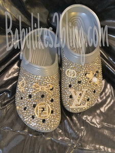 Custom Bling Rhinestone Adult Crocs