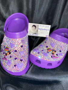 Custom Bling Rhinestone Adult Crocs