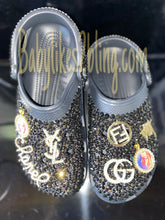 Load image into Gallery viewer, Custom Bling Rhinestone Adult Crocs
