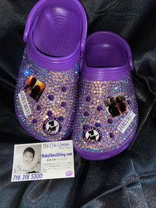 Custom Bling Rhinestone Adult Crocs