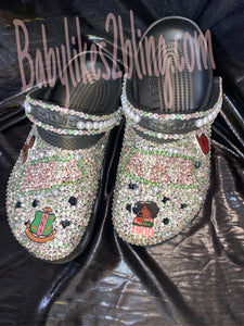 Custom Bling Rhinestone Adult Crocs