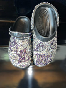 Custom Bling Rhinestone Adult Crocs