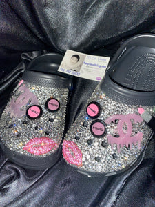 Custom Bling Rhinestone Adult Crocs