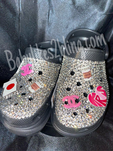 Custom Bling Rhinestone Adult Crocs