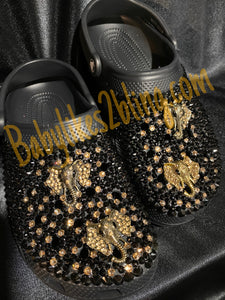 Custom Bling Rhinestone Adult Crocs