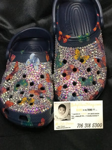 Custom Bling Rhinestone Adult Crocs