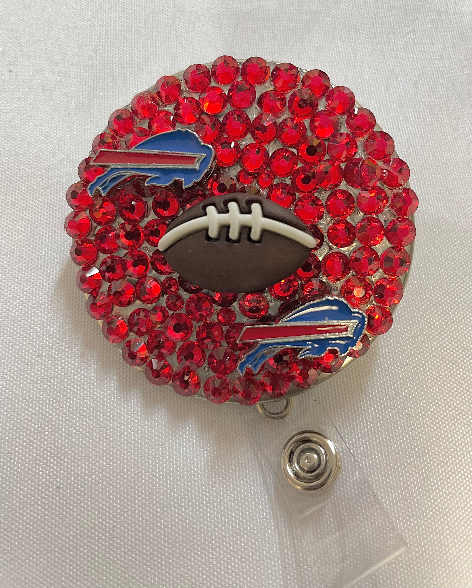 Buffalo Bills Blue Retractable Badge Reel