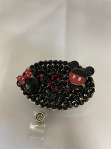 Bling Mouse Badge Reels