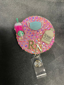 Nursing Bling Badge Reels