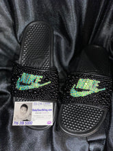 Load image into Gallery viewer, Bling Athletic Inspired Slides
