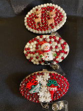 Load image into Gallery viewer, Holiday Bling Badge Reels
