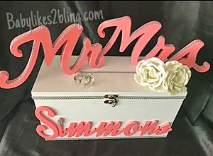 Bling Wedding Card Box