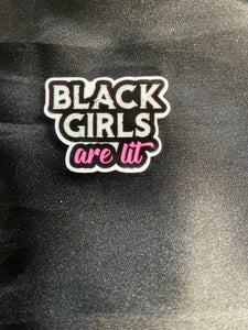 Black Girls Rock Bling Badge Reels