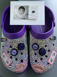 Custom Bling Rhinestone Adult Crocs