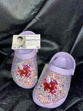 Load image into Gallery viewer, Custom Bling Rhinestone Children Crocs
