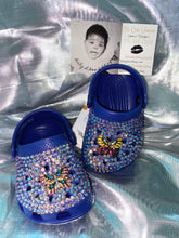 Load image into Gallery viewer, Custom Bling Rhinestone Children Crocs
