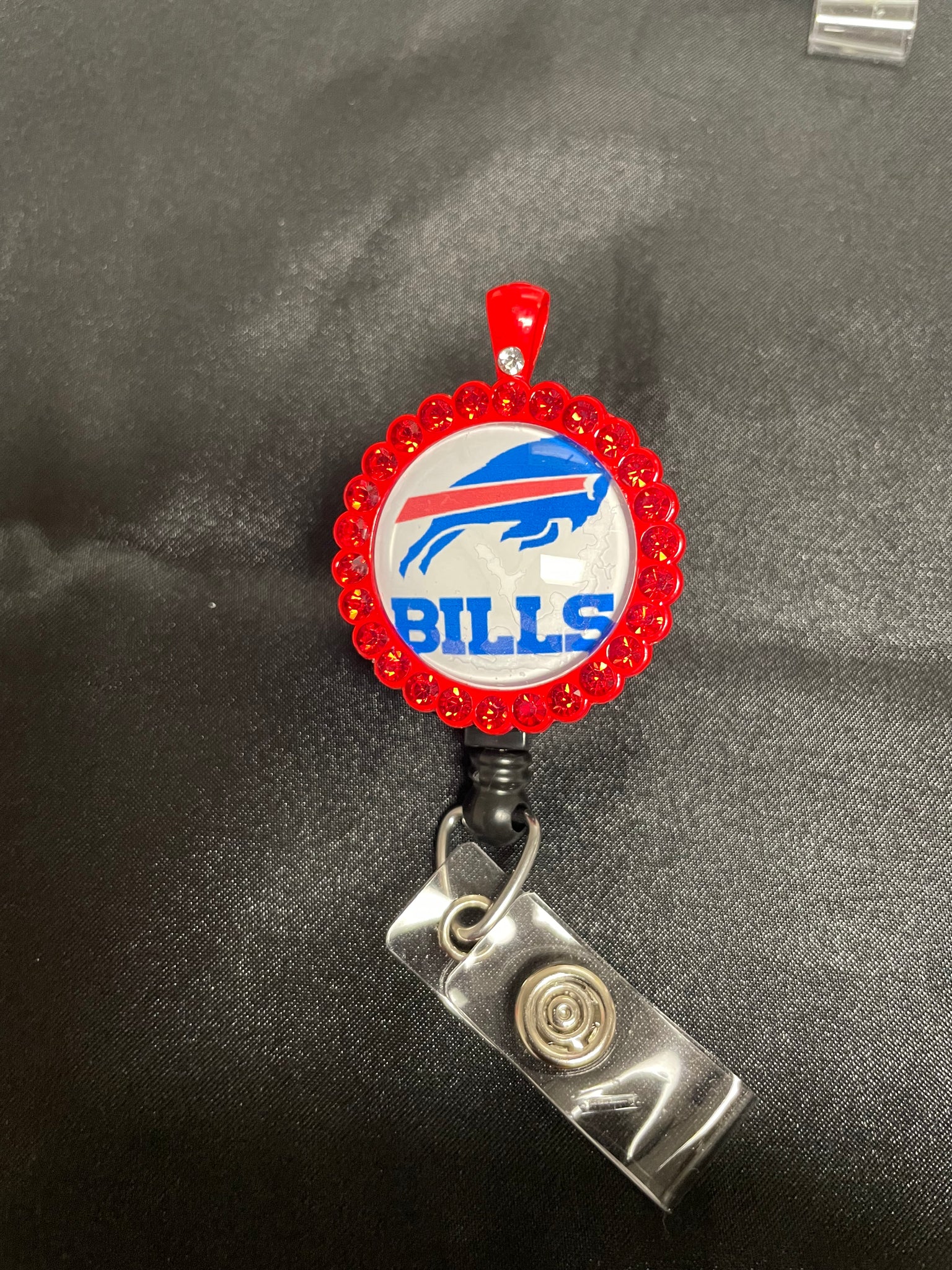 Buffalo Bills Bling Badge Reel Holders – Baby Likes 2 Bling