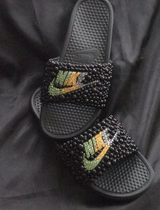 Bling Athletic Inspired Slides